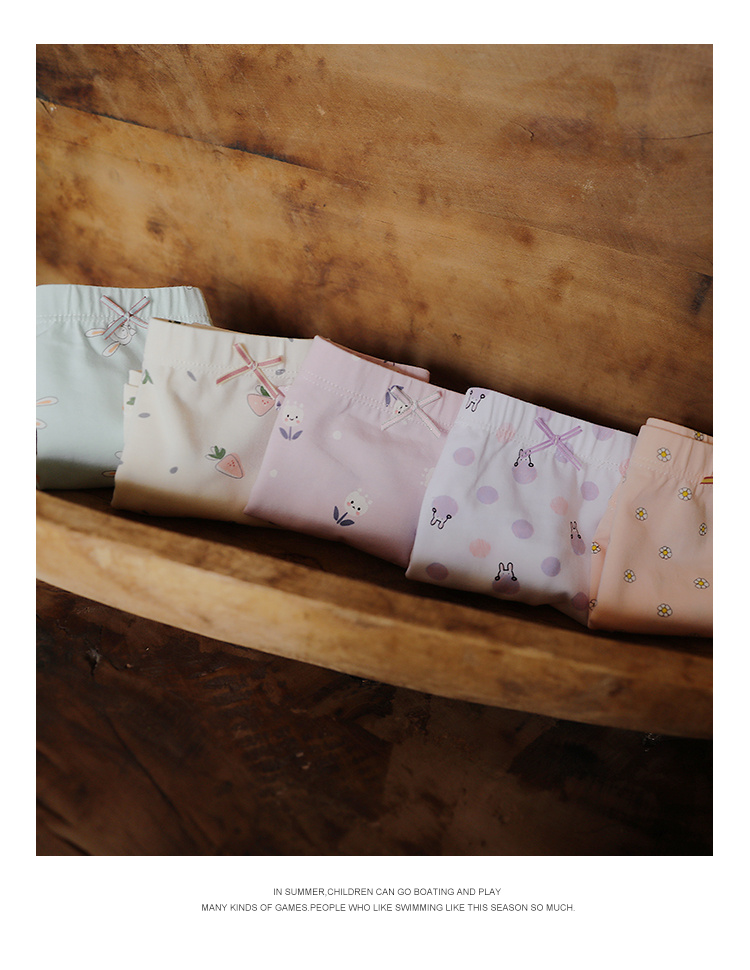 Girls' Cartoon Cotton Boxer Briefs Children's Baby Panties Shorts - Image 5