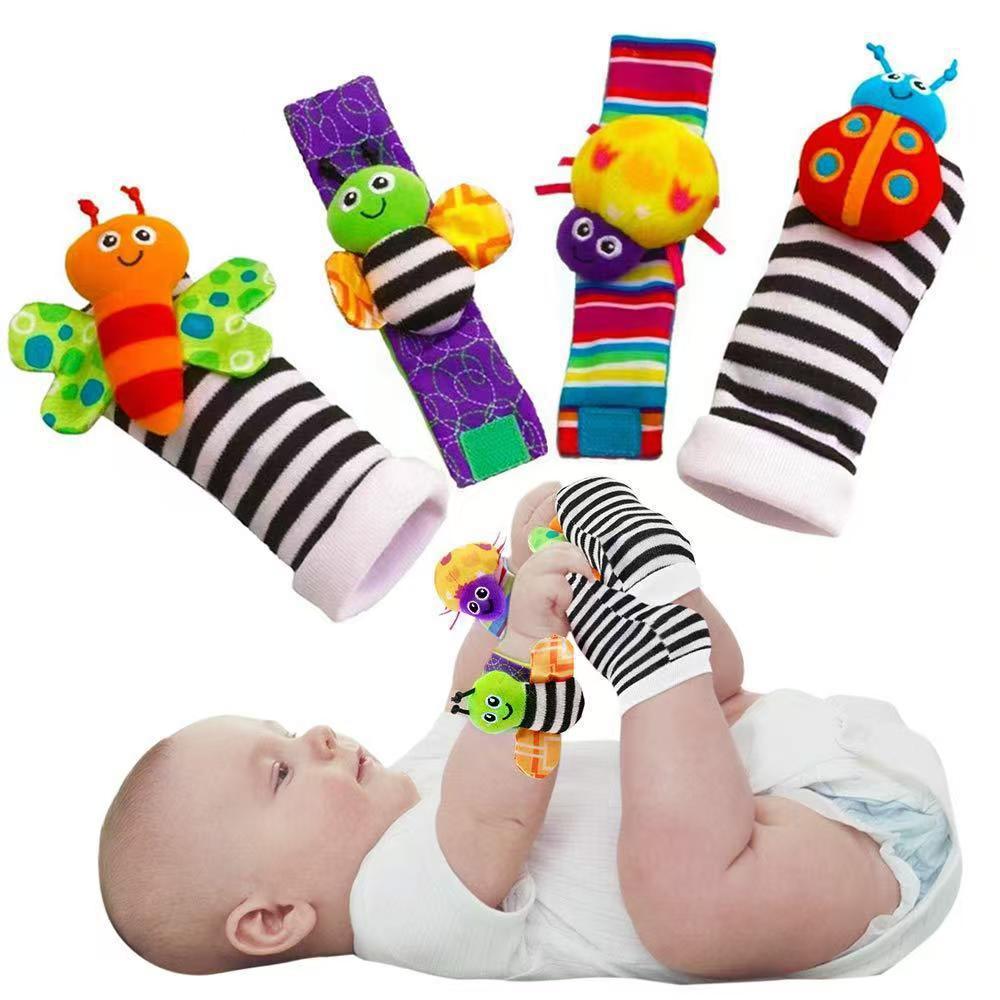 Creative Cartoon Baby Watch Band Foot Sock Suit - Image 4
