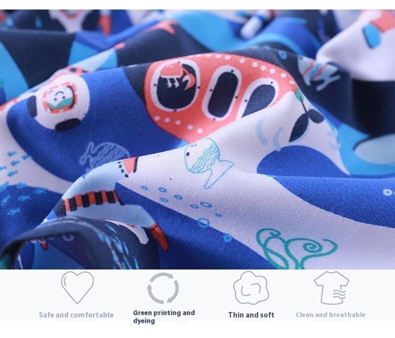 Shorts Beach Trunks Casual Loose Outer Wear Big Panties Cartoon Fashionable Fifth Pants - Image 6