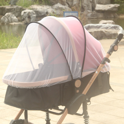 Increase baby stroller nets Baby stroller encryption full cover nets General dustproof and anti-mosquito - Image 3
