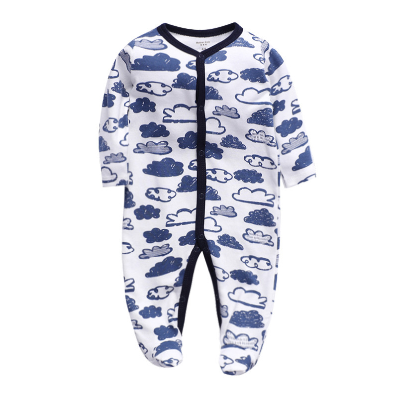 Cotton one-piece clothes baby clothes - Image 3