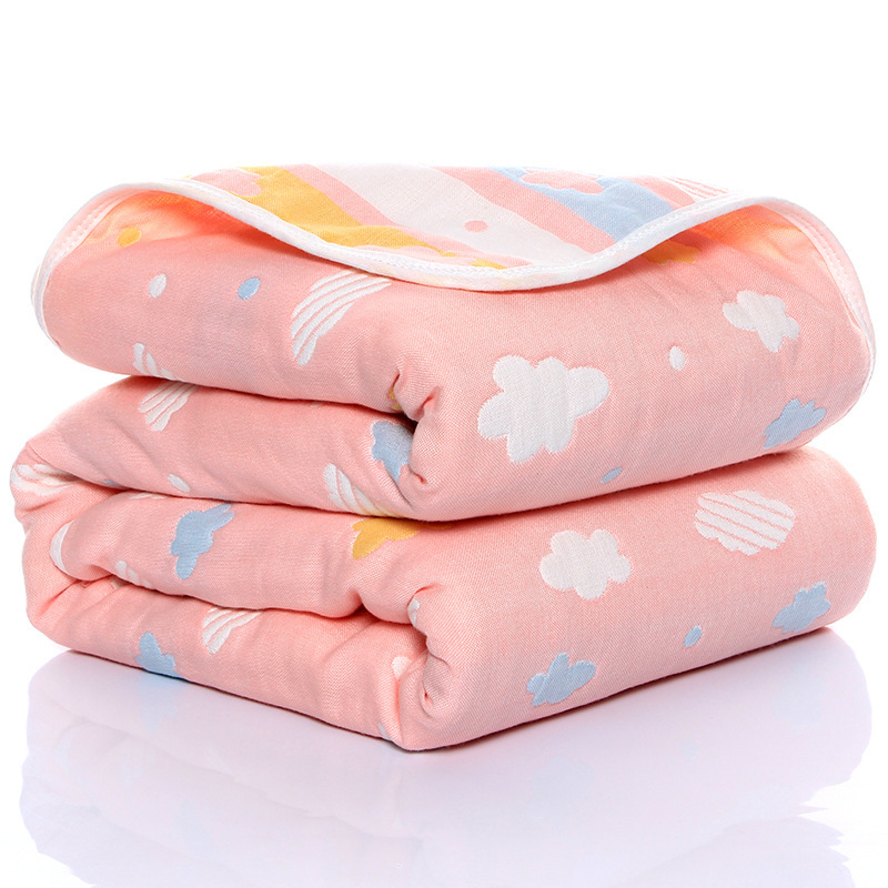 Six-layer Gauze Children Towel Quilt Baby Baby Gauze Bath Towel - Image 9