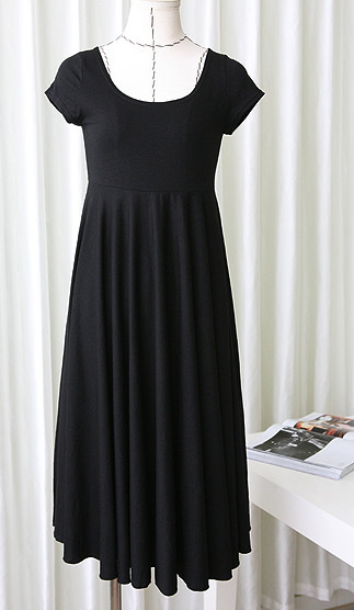 Korean Slim-fit Modal Maternity Dress