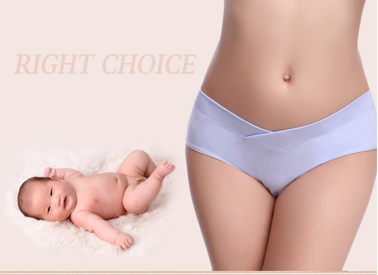 Girls Pregnant Women'S Cotton Inner Gear Pregnant Women Shorts U-Shaped Pregnant Women Panties - Image 9