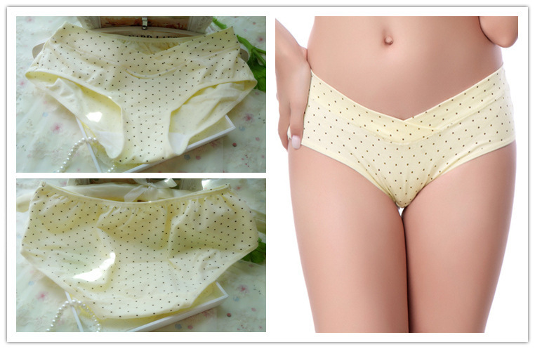 Girls Pregnant Women'S Cotton Inner Gear Pregnant Women Shorts U-Shaped Pregnant Women Panties - Image 3