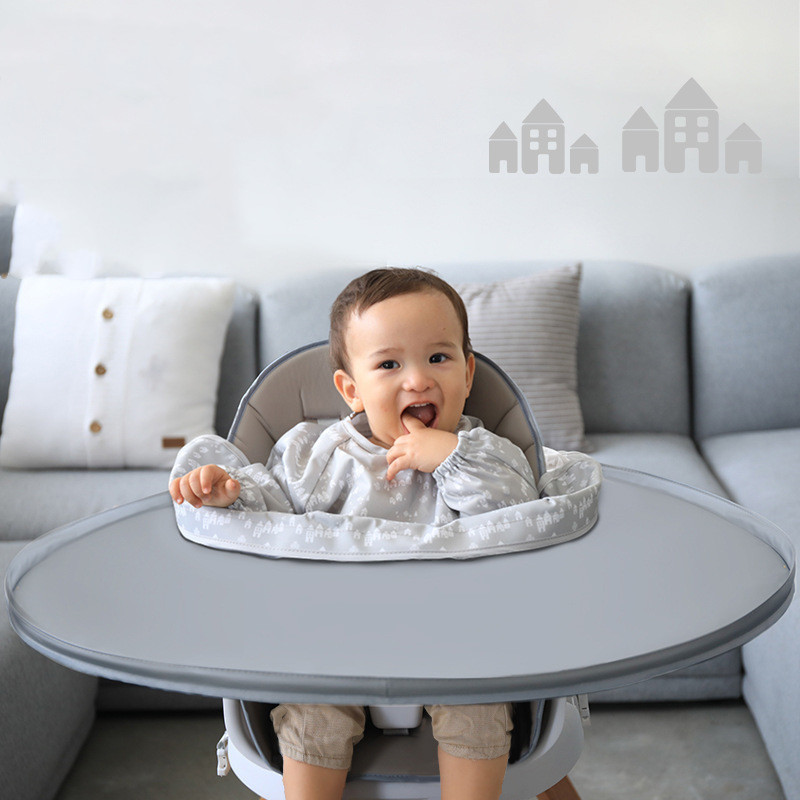 Bib Tray Baby Eat Dirty Mat Baby Eat Water-Proof Bib - Image 4