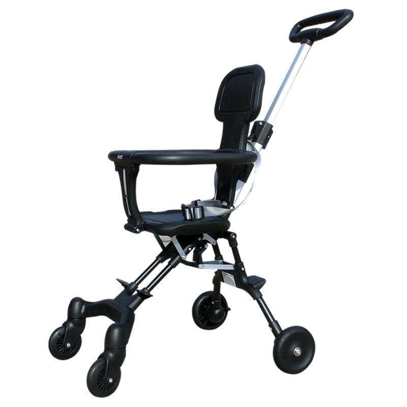 Baby Stroller Super Portable Foldable Baby Stroller Two Way Handcart Baby Stroller - Image 3