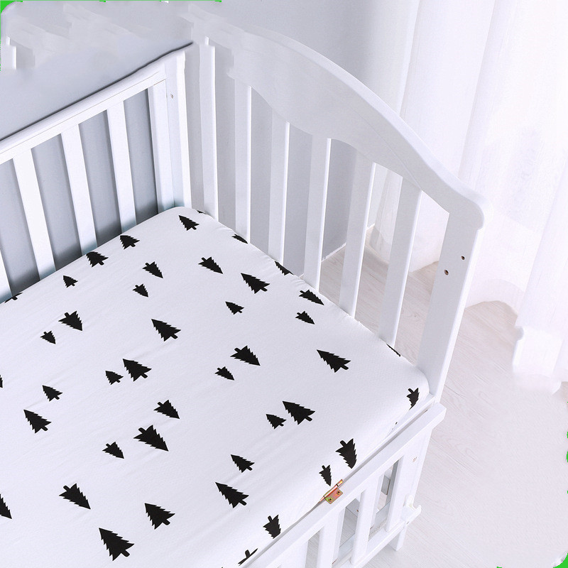Baby Cot Cover Children's Cotton Bedspread Mattress Cover - Image 8