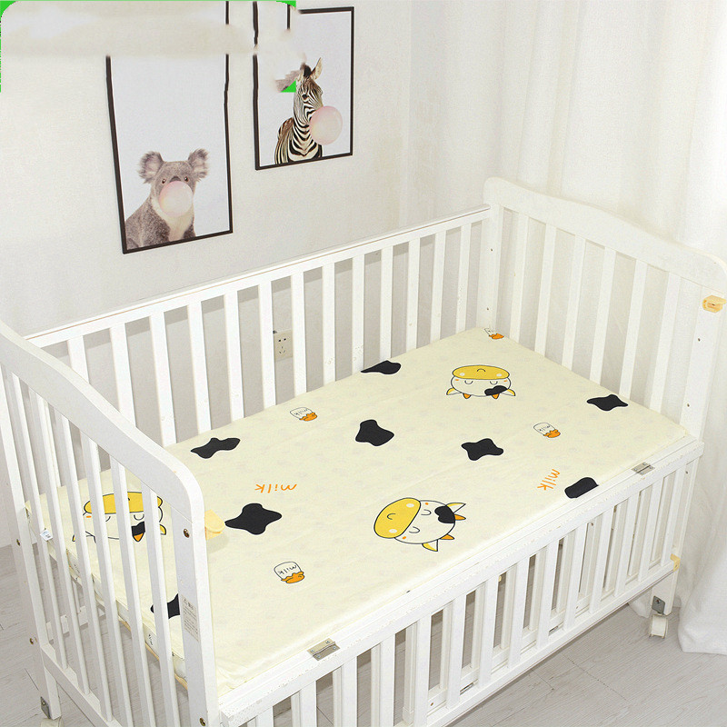 Baby Cot Cover Children's Cotton Bedspread Mattress Cover - Image 7