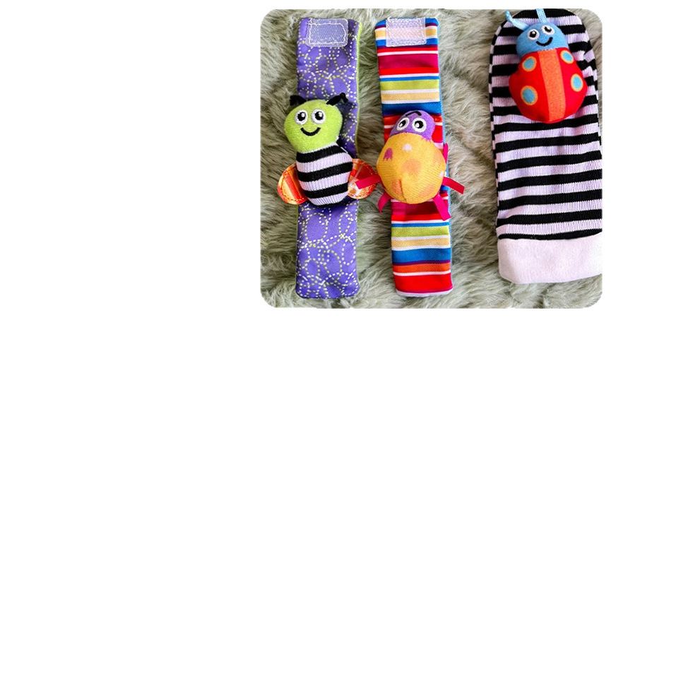 Creative Cartoon Baby Watch Band Foot Sock Suit - Image 2