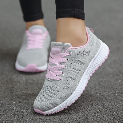 Women Casual Shoes Fashion Breathable Walking Mesh Flat Shoes Woman White Sneakers Women Tenis Feminino Female Shoes - Image 8