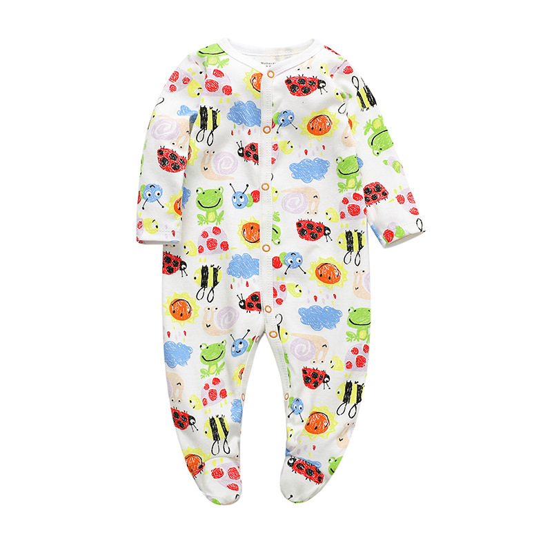 Cotton one-piece clothes baby clothes - Image 4