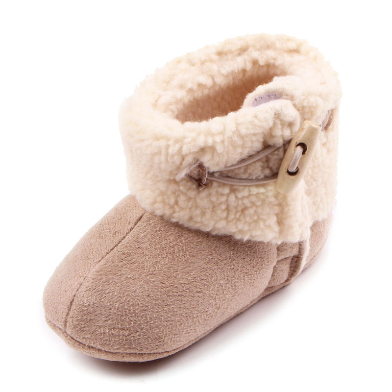 A Warm Winter Buckle Baby Toddler Shoes Trade Baby Shoes Wholesale Baby Toddler Shoes MR0652 Shoes - Image 3