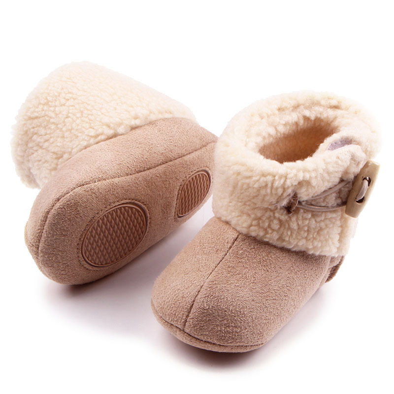 A Warm Winter Buckle Baby Toddler Shoes Trade Baby Shoes Wholesale Baby Toddler Shoes MR0652 Shoes - Image 6