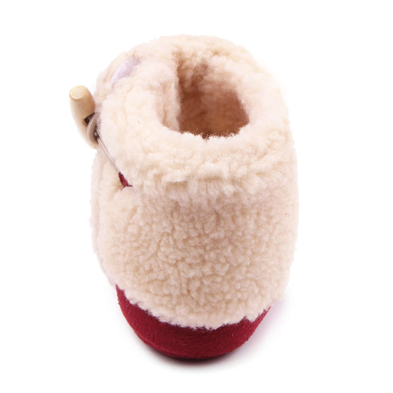 A Warm Winter Buckle Baby Toddler Shoes Trade Baby Shoes Wholesale Baby Toddler Shoes MR0652 Shoes - Image 5