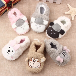 Sales of new autumn and winter coral velvet baby shoes, baby shoes wholesale 0118