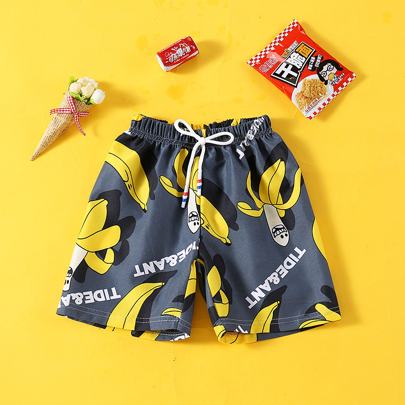 Shorts Beach Trunks Casual Loose Outer Wear Big Panties Cartoon Fashionable Fifth Pants - Image 5