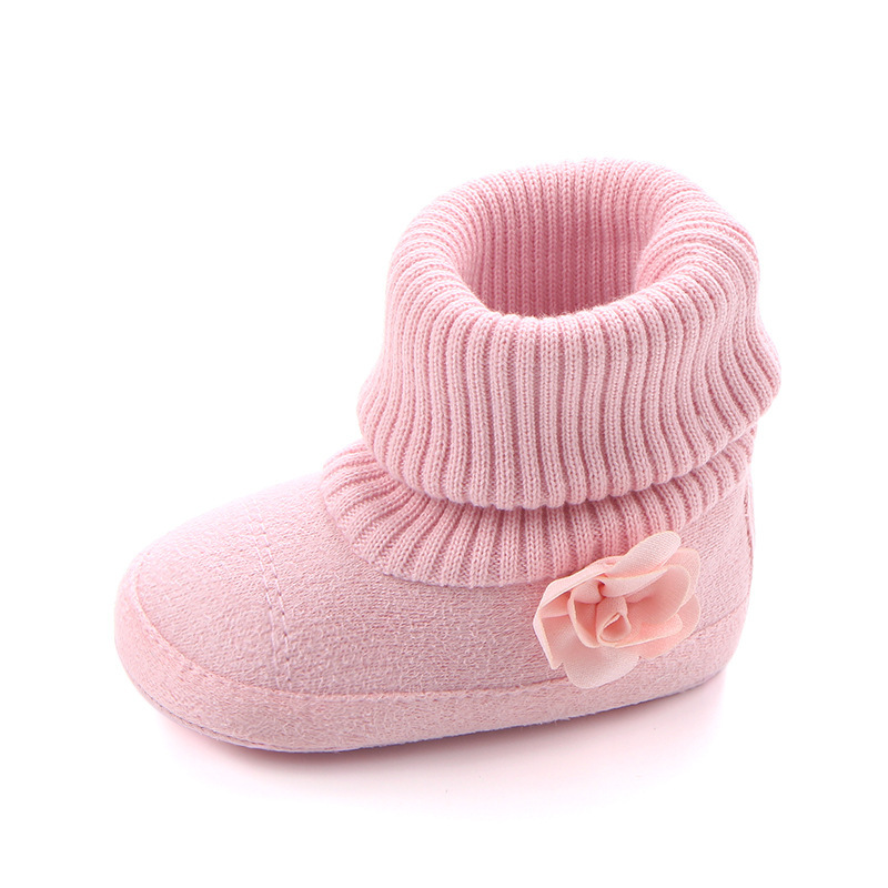 New Products Of Spring And Autumn, Three Women Baby Boots, Wholesale Screw Sleeve Socks, Mouth Shoes, Baby Toddler Shoes 0757 - Image 3