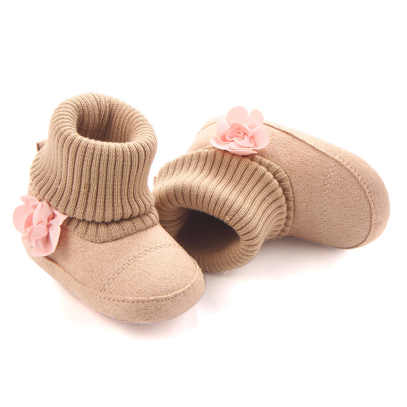 New Products Of Spring And Autumn, Three Women Baby Boots, Wholesale Screw Sleeve Socks, Mouth Shoes, Baby Toddler Shoes 0757 - Image 4
