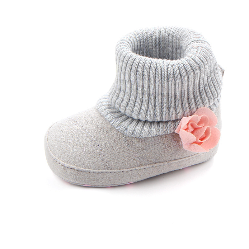 New Products Of Spring And Autumn, Three Women Baby Boots, Wholesale Screw Sleeve Socks, Mouth Shoes, Baby Toddler Shoes 0757 - Image 6