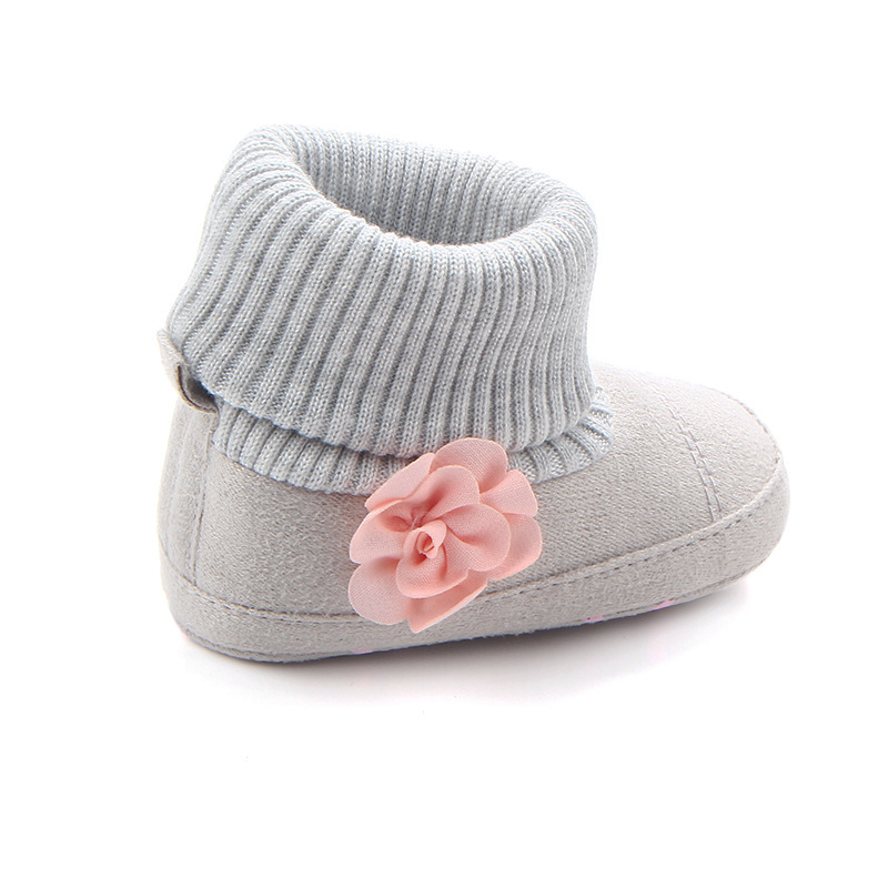 New Products Of Spring And Autumn, Three Women Baby Boots, Wholesale Screw Sleeve Socks, Mouth Shoes, Baby Toddler Shoes 0757 - Image 2