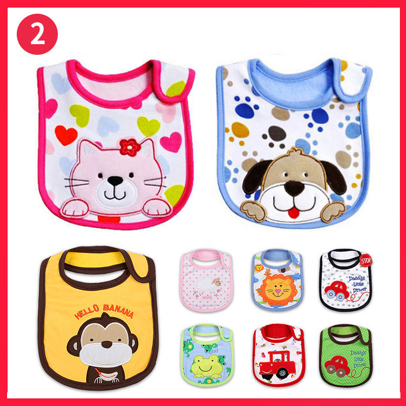 Saliva Towel Bib Bib Wholesale Three-Layer Waterproof Maternal And Baby Products - Image 3
