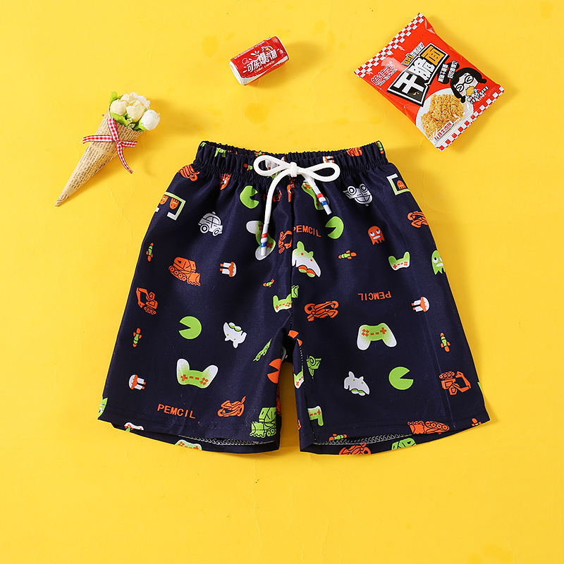 Shorts Beach Trunks Casual Loose Outer Wear Big Panties Cartoon Fashionable Fifth Pants - Image 10