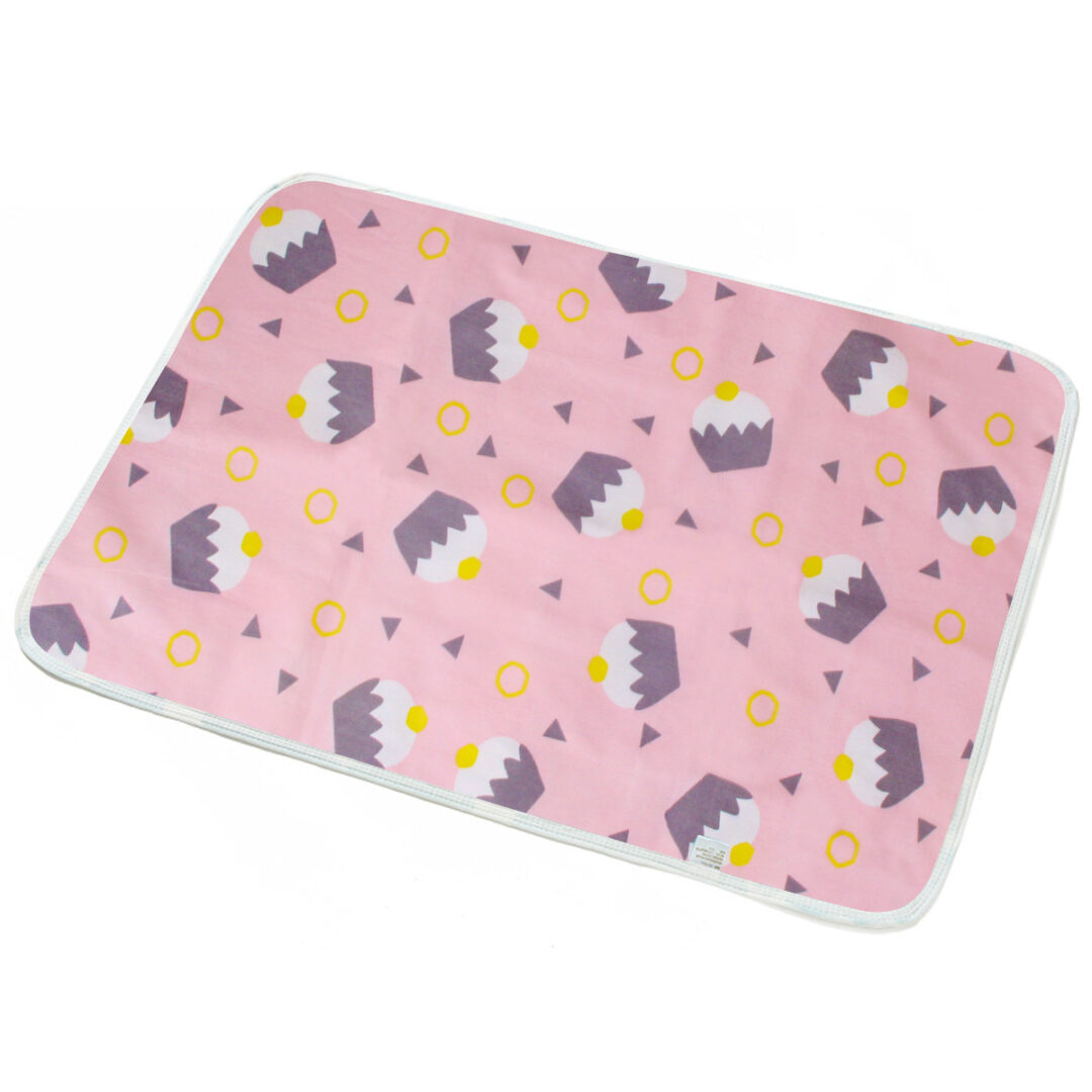 New Baby Breathable And Baby Changing Cotton Cartoon Waterproof Pad - Image 5