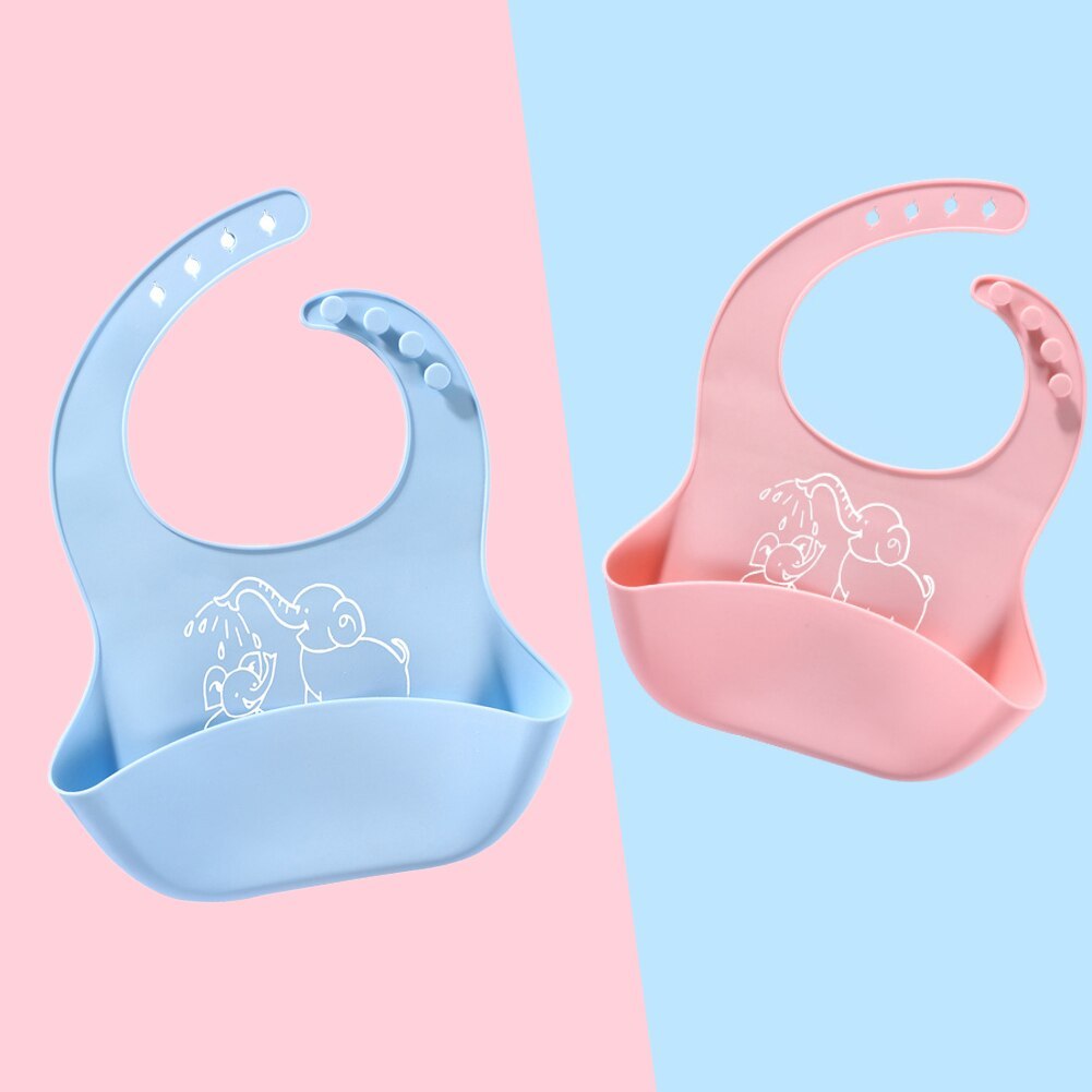 Baby food Bib baby meal silicone saliva bag - Image 6