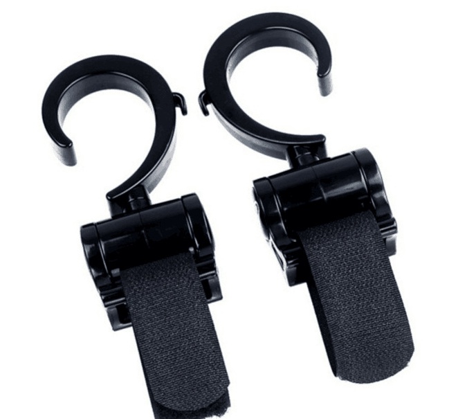 2pcs Lot Baby Stroller Accessories 360 Basket Stroller Hook Multifunctional Baby Stroller Hooks Accessories Useful Hanger Hooks - Image 2