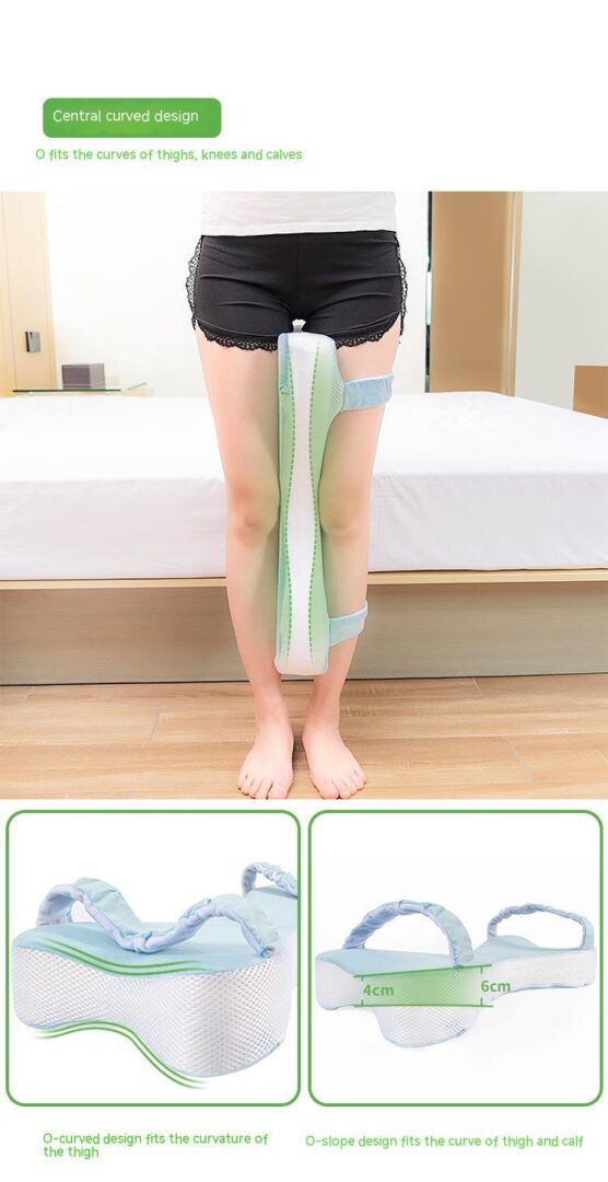Dual-purpose Knee Pillow Sleep Footrest Cushion Pregnant Women Side Sleeping Memory Foam Leg Lock Pillow - Image 10