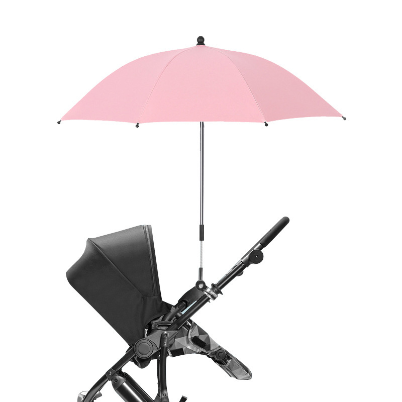 Baby Stroller Sunshade Black Glue UV-proof Stroller Parasol - Image 7