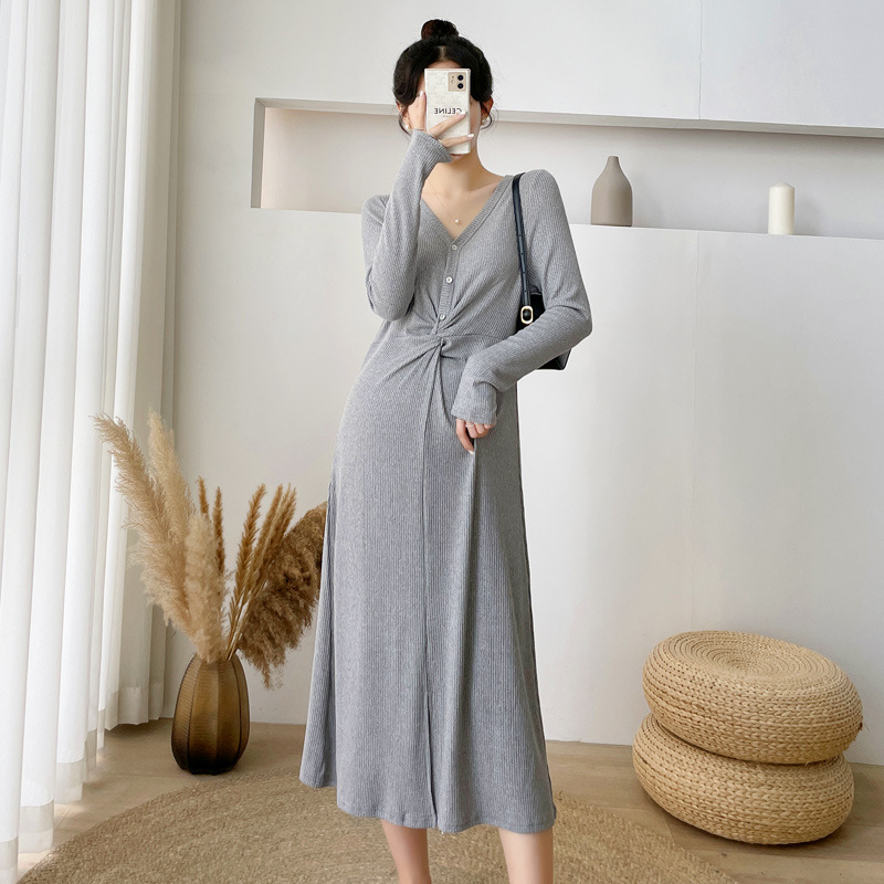 Western Fashion Maternity Plus Size Dress - Image 2