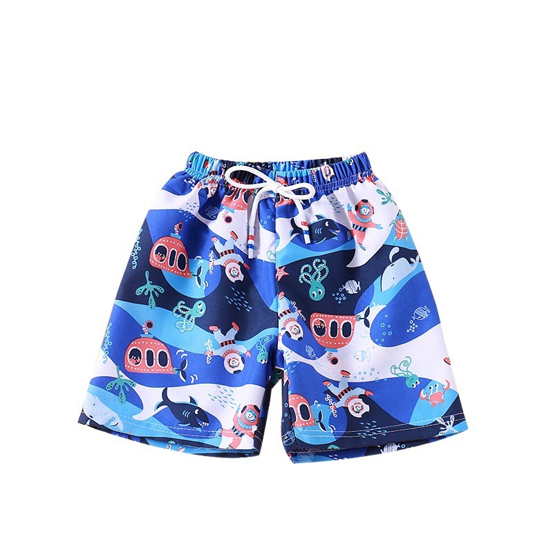 Shorts Beach Trunks Casual Loose Outer Wear Big Panties Cartoon Fashionable Fifth Pants - Image 9