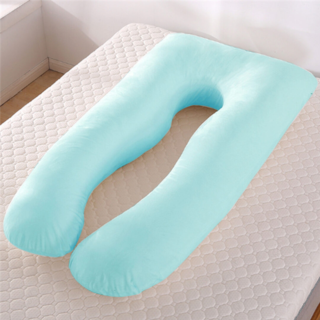 Summer Sleeping Support Pillow For Pregnant Women U Shape Maternity Pillows Pregnancy Ice Silk - Image 3