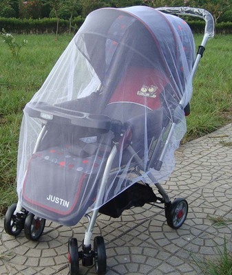 Increase baby stroller nets Baby stroller encryption full cover nets General dustproof and anti-mosquito - Image 2
