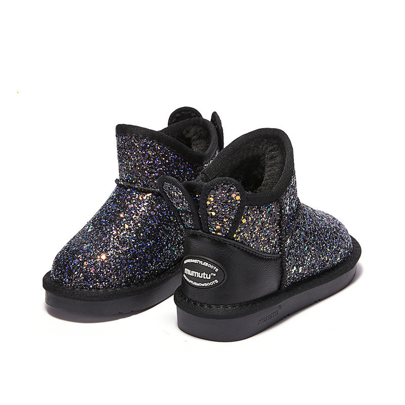 Children's Short Boots Baby Snow Cotton Winter Shoes - Image 4