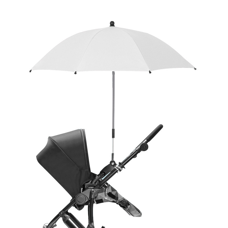 Baby Stroller Sunshade Black Glue UV-proof Stroller Parasol - Image 10