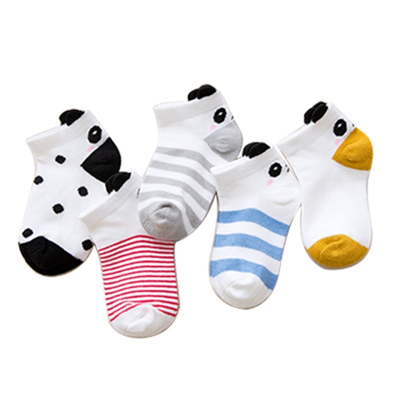 Low-cut Children's Cotton Sock Boat Socks Flat Mesh Cartoon Boys And Girls Baby - Image 7