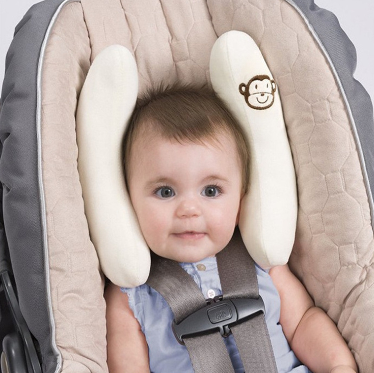 Baby U-shape Car Seat Head Protection Pillow - Image 7