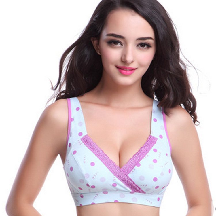 Maternity Underwear Nursing Sleep Bra Vest - Image 10