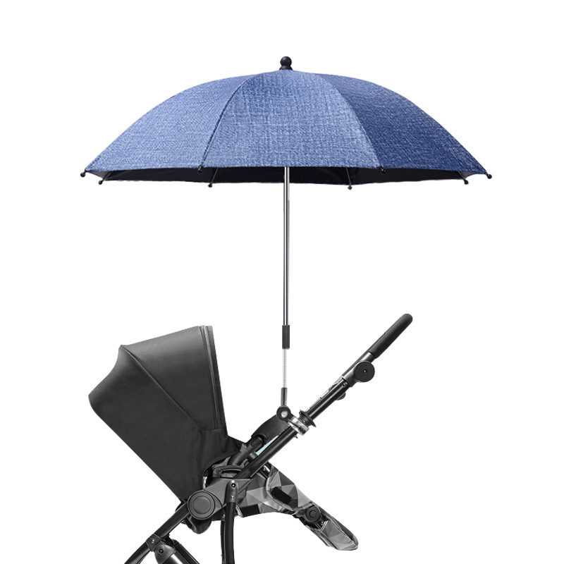 Baby Stroller Sunshade Black Glue UV-proof Stroller Parasol - Image 4
