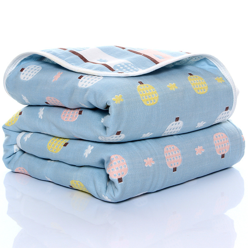 Six-layer Gauze Children Towel Quilt Baby Baby Gauze Bath Towel - Image 5