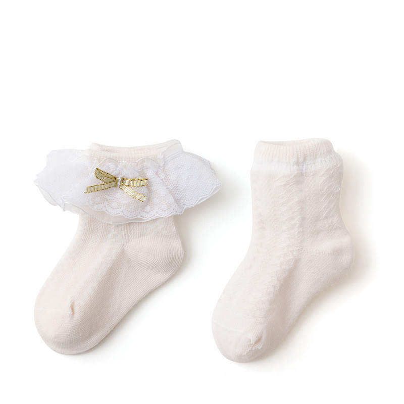 Children's Socks, Baby Girls, Lace Socks, Baby Socks - Image 3