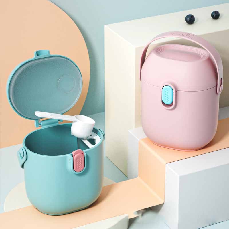 Large Portable Airtight Baby Milk Powder Food Supplement Storage Rice Flour Box Spoon Cereal Infant Toddle Snacks Container - Image 5