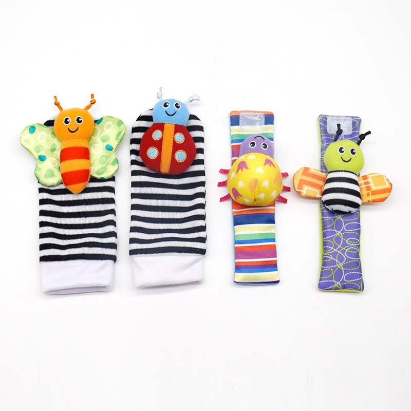Creative Cartoon Baby Watch Band Foot Sock Suit - Image 3