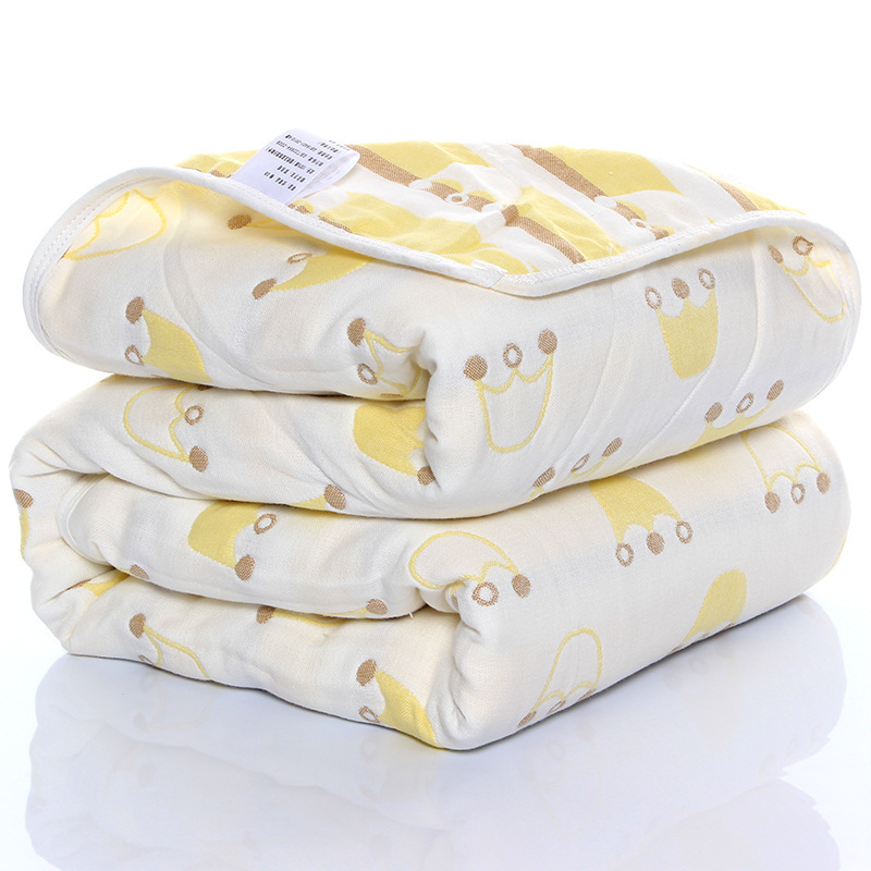 Six-layer Gauze Children Towel Quilt Baby Baby Gauze Bath Towel - Image 4