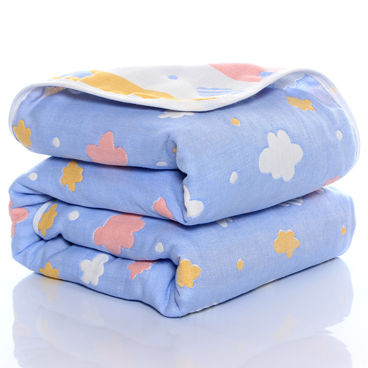 Six-layer Gauze Children Towel Quilt Baby Baby Gauze Bath Towel - Image 7