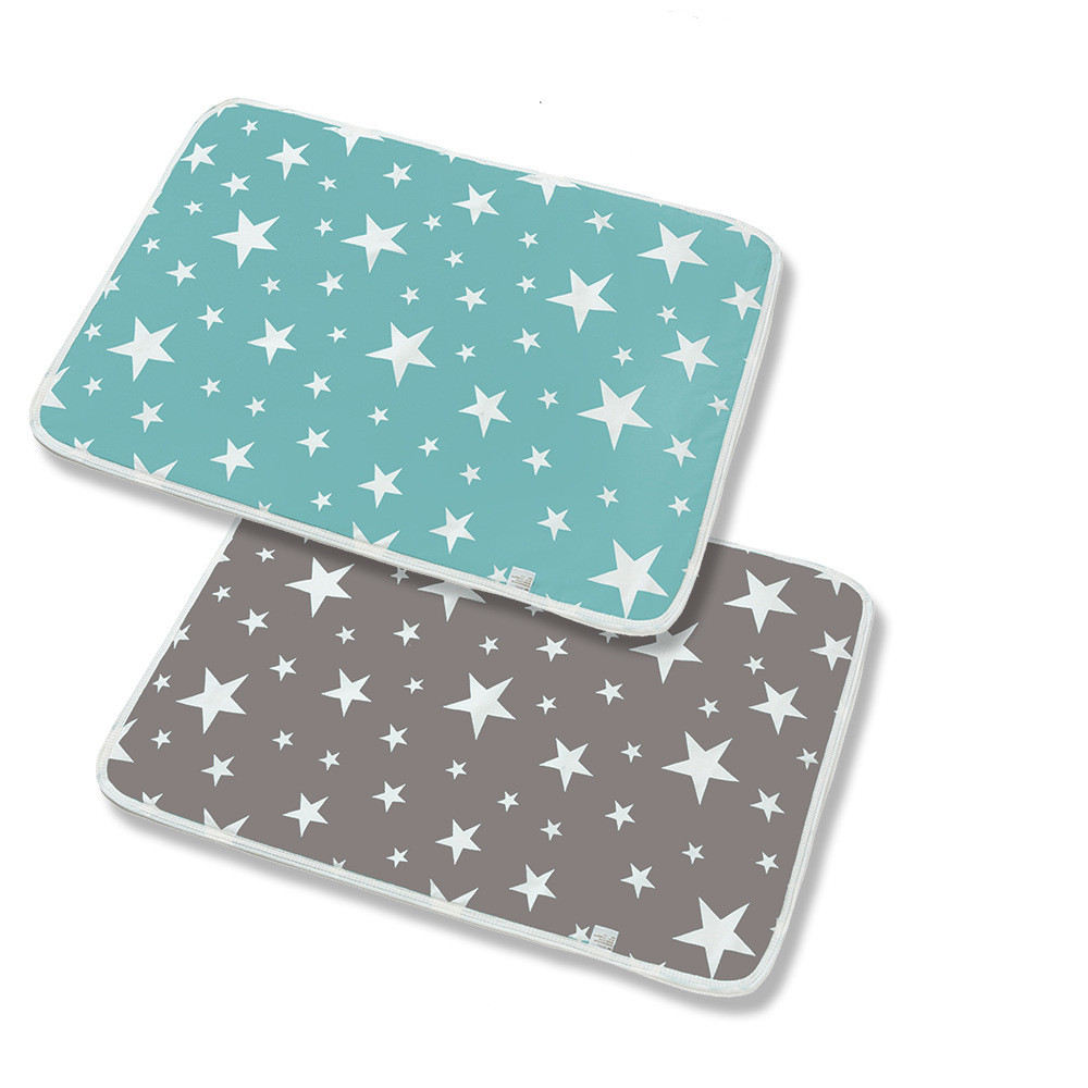 New Baby Breathable And Baby Changing Cotton Cartoon Waterproof Pad - Image 10