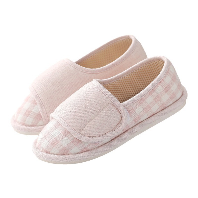 Spring And Autumn Home Thin Pregnant Women Postpartum Maternity Plus Size Confinement Shoes Soft Bottom Non-slip - Image 2